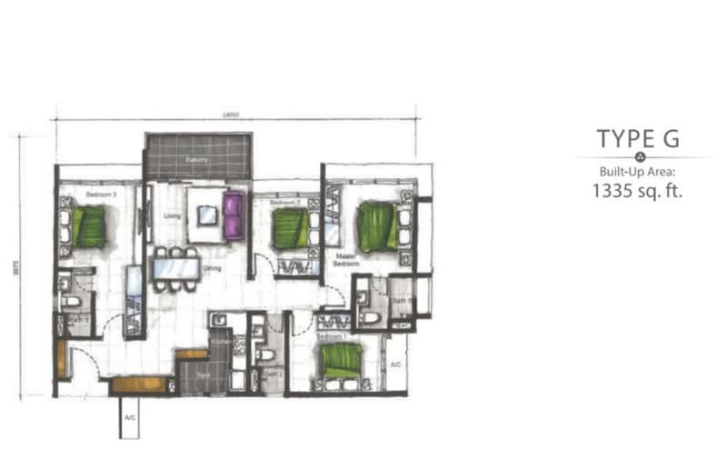 Kediaman Servis untuk Dijual di Eco Nest oleh Chris Liew - iProperty.com.my