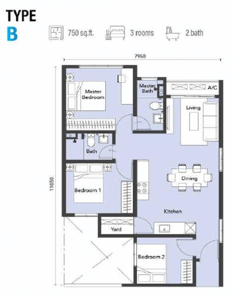 Kediaman Servis untuk Dijual di 121 Residences oleh Bee Chai - iProperty.com.my