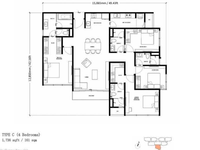 Condominium for Sale in Oxford Residences @ Pavilion Embassy by Jamie Yong - iProperty.com.my