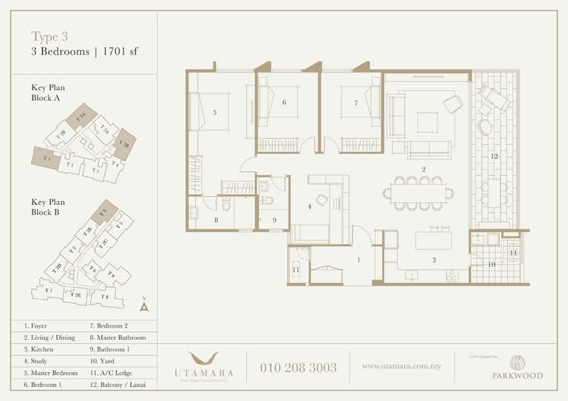 Kondominium untuk Dijual di Utamara Boutique Residences oleh Mimi Johnston - iProperty.com.my