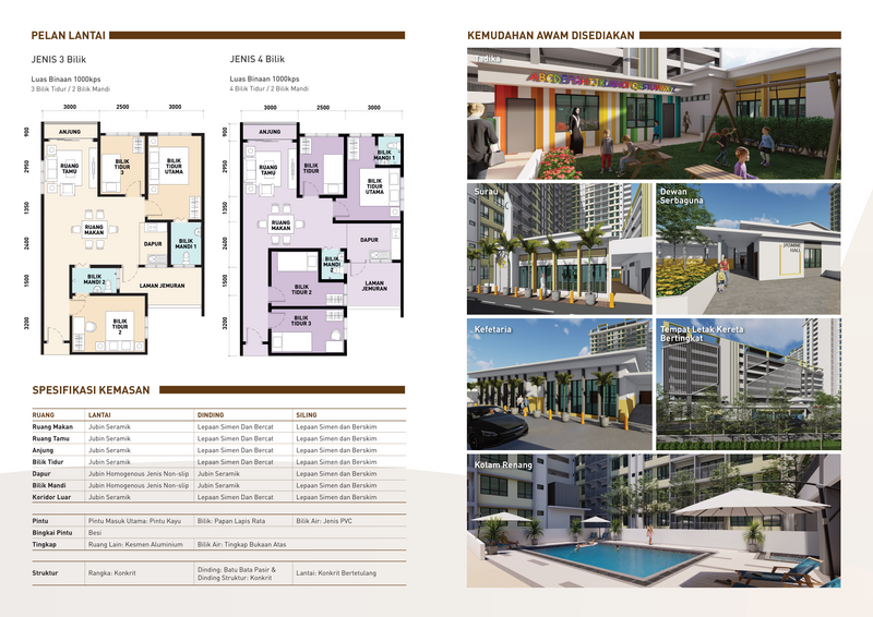 Rumah Pangsa untuk Disewa di CASA JASMINE oleh Andrew Tan - iProperty.com.my