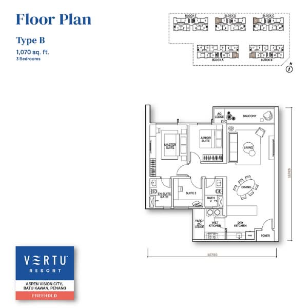 Condominium for Rent in Vertu Resort by Evelyn Cheah - iProperty.com.my