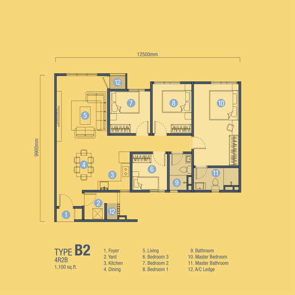 Kediaman Servis untuk Dijual di D'Cosmos Residences oleh Ambrose Too - iProperty.com.my