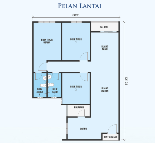 Pangsapuri untuk Dijual di Idaman BSP oleh M Zul - iProperty.com.my