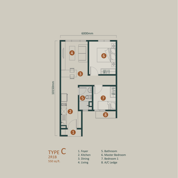 Service Residence for Sale in D'Quince Residences by KS Chia - iProperty.com.my