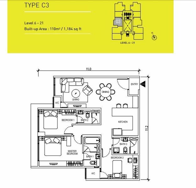 Kediaman Servis untuk Dijual di Three28 Tun Razak oleh Shirleen Goh - iProperty.com.my