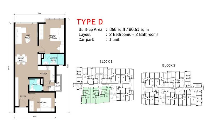 Kediaman Servis untuk Disewa di D'sands Residence oleh Susan Foo - iProperty.com.my