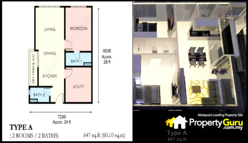 Kondominium untuk Dijual di The Edge Residence oleh Desmond Lim - iProperty.com.my