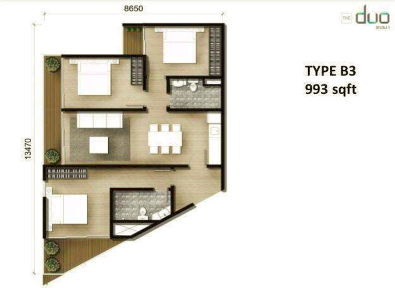 Service Residence for Sale in The New Duo @ Edumetro by Geo Tee - iProperty.com.my
