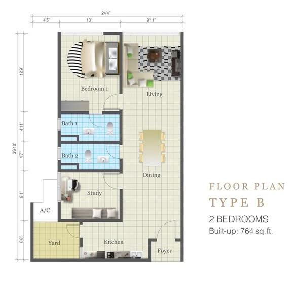 Service Residence for Sale in D'Summit Residences by Hazlee Shah - iProperty.com.my