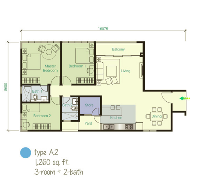 Service Residence for Rent in Amerin Residence by Trevor Chai - iProperty.com.my