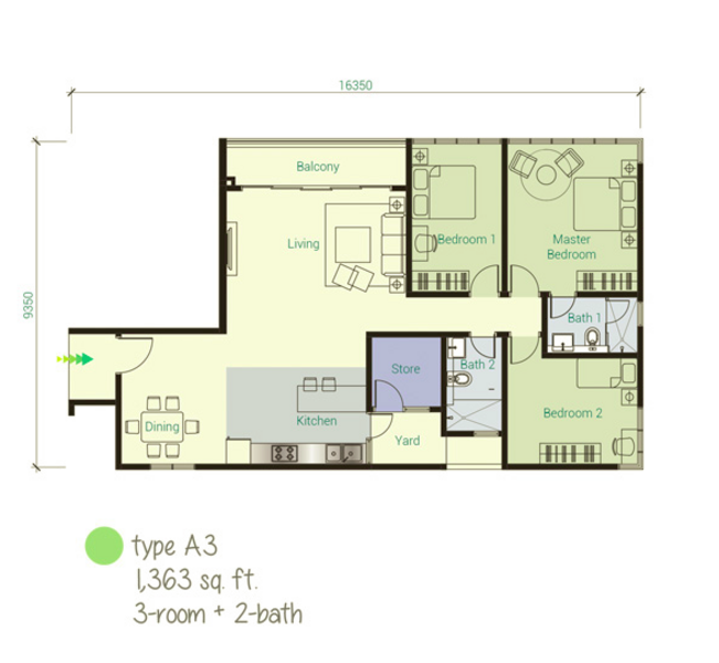 Service Residence for Rent in Amerin Residence by Trevor Chai - iProperty.com.my
