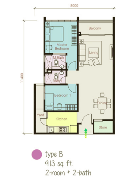 Service Residence for Rent in Amerin Residence by Trevor Chai - iProperty.com.my