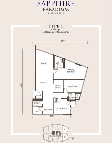Residensi Servis untuk Disewa di Sapphire Paradigm oleh Michelle Lai - iProperty.com.my