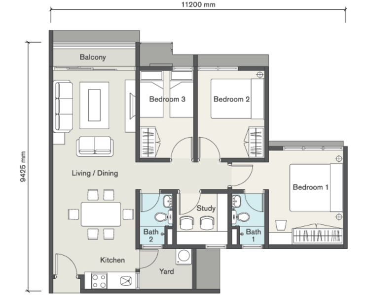 Service Residence for Sale in Seasons Garden Residences by Kelana Mohammad - iProperty.com.my