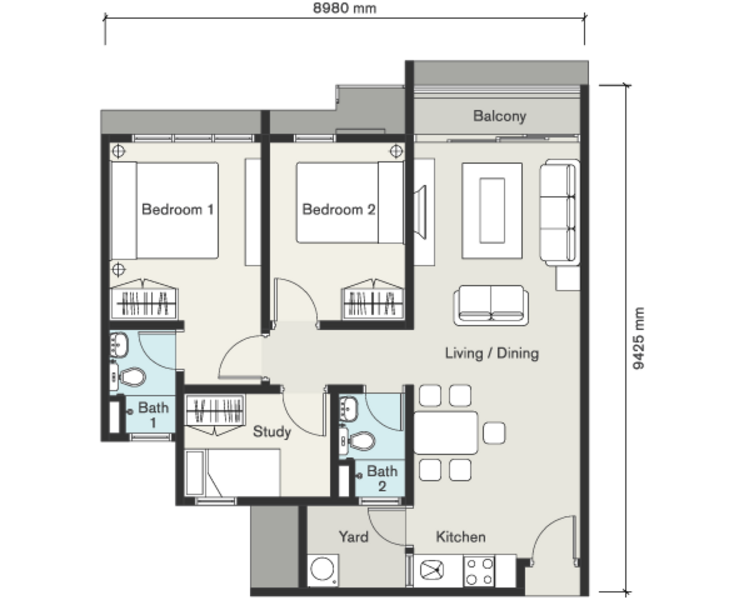 Service Residence for Sale in Seasons Garden Residences by Winson Liem - iProperty.com.my