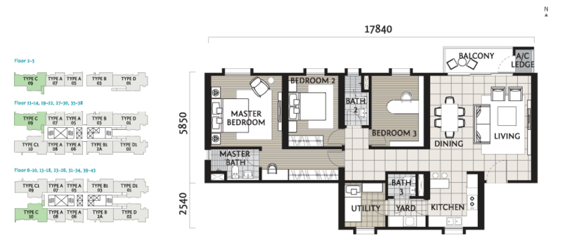 Condominium for Rent in Verdi Eco-Dominiums by Gaily - Type C(Block A) - iProperty.com.my