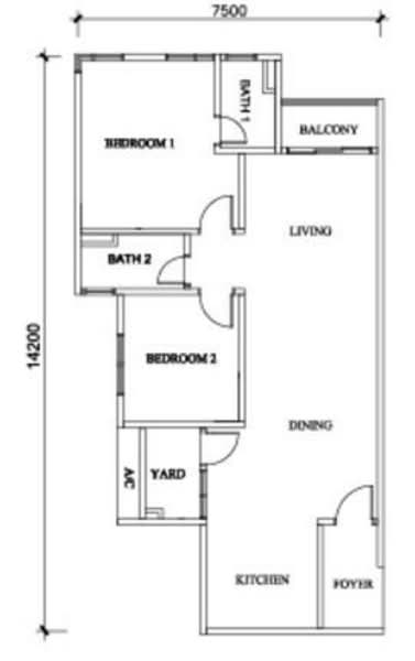 Residensi Servis untuk Dijual di Sky Habitat oleh Josephine Sia - iProperty.com.my
