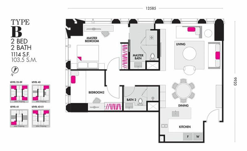 Service Residence for Rent in Tropicana The Residences by Eldon Lim - iProperty.com.my