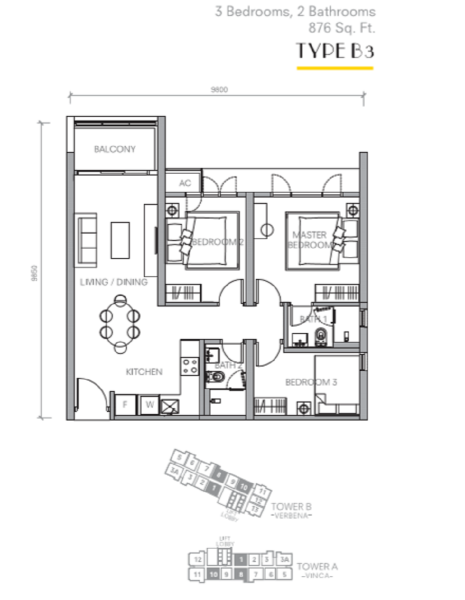 Service Residence for Rent in Bloomsvale Menara Vista Petaling by Elcoln Leong - iProperty.com.my